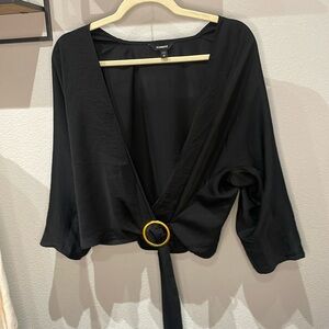 Express Crop cross body top